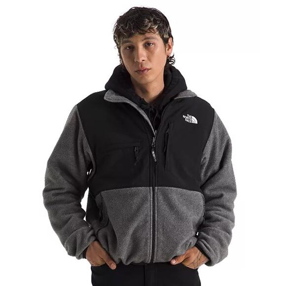 The North Face Men’s Retro Denali Fleece Jacket Black/Gray Sz M Outdoor Hiking - Picture 13 of 15